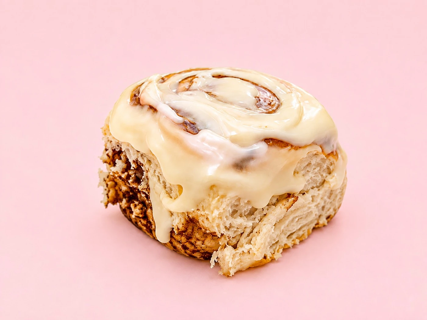 Cream cheese cinnamon roll